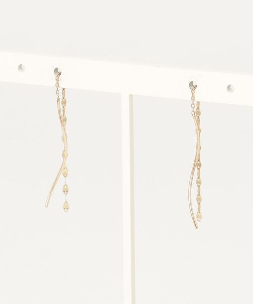 agete 「agete」 ピアス（両耳用） FREE ゴールド レディース