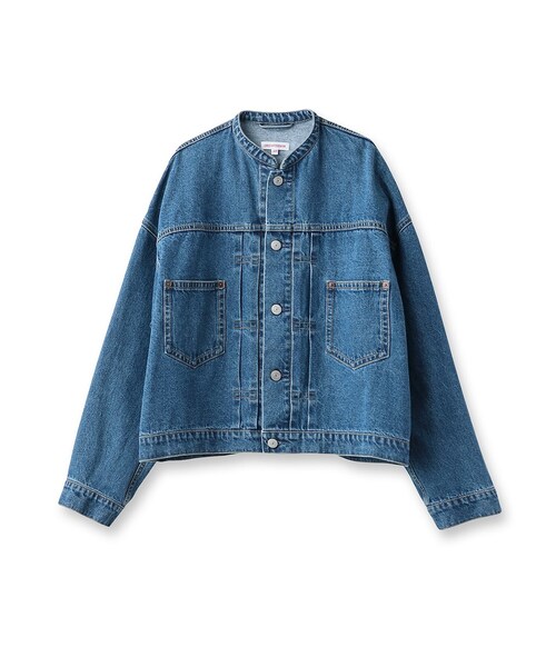 「DRESSTERIOR」 デニムジャケット 34 ブルー レディース
