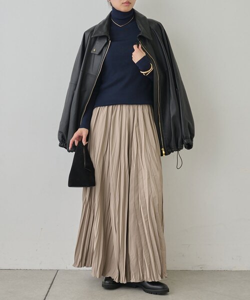 GALLARDAGALANTE スカート タフタプリーツスカート : ZOZOTOWN