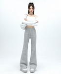 ワイドパンツ スウェットパンツ ジャージ カジ...の詳細画像2