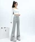 ワイドパンツ スウェットパンツ ジャージ カジ...の詳細画像4