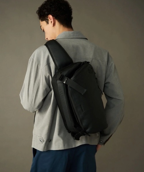 Broski and Supply Adjust big slingミニポーチ付 BROSKI AND SUPPLY ショルダーバッグ Adjust big sling bag +
