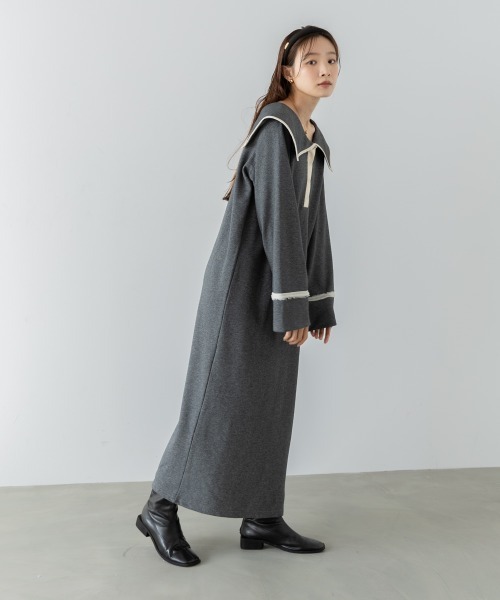 BAB（バブ） ワンピース 「選べるサイズ展開」ビッグカラー配色