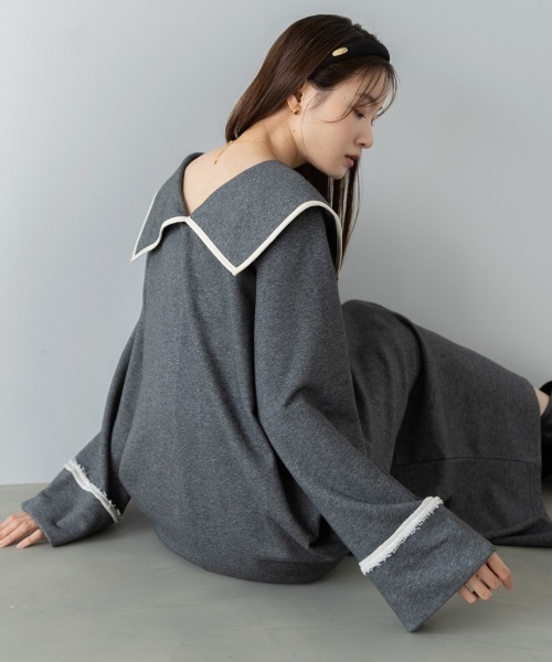 BAB（バブ） ワンピース 「選べるサイズ展開」ビッグカラー配色