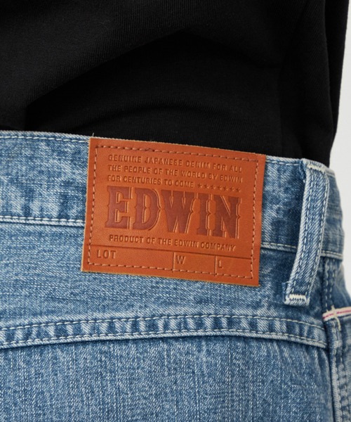 EDWIN（エドウィン） ジーンズ 505 ワイドストレート デニムペインター 