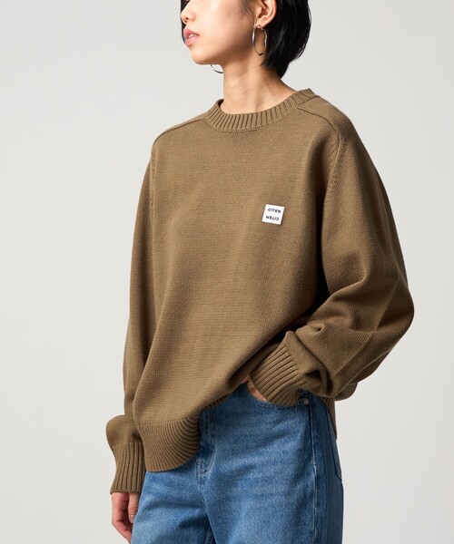CITEN（シテン） セーター ニット 「CITEN」ミドルゲージクルーネック