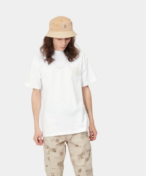 「Carhartt WIP」 半袖Tシャツ X-LARGE グリーン メンズ_画像3