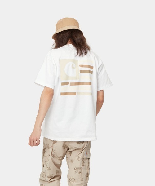 「Carhartt WIP」 半袖Tシャツ X-LARGE グリーン メンズ_画像4