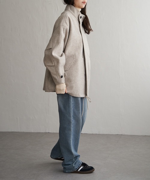 VENCE EXCHANGE モッズコート コート メルトンショートモッズコート