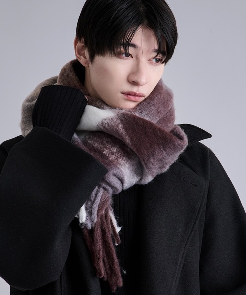 Ellno Loset（エルノロゼット） マフラー 「新柄追加」フリンジ