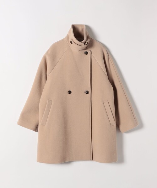 SHIPS any コート アウター 「WEB限定」SHIPS any: PURE WOOL スタンド