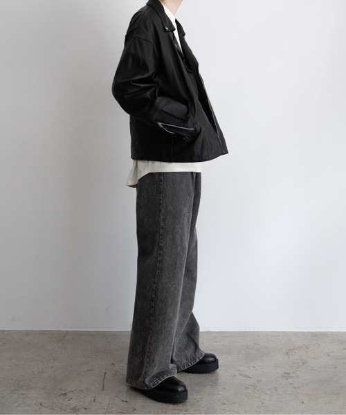 Casper John（キャスパージョン） ブルゾン X-SMALL ブラック メンズ