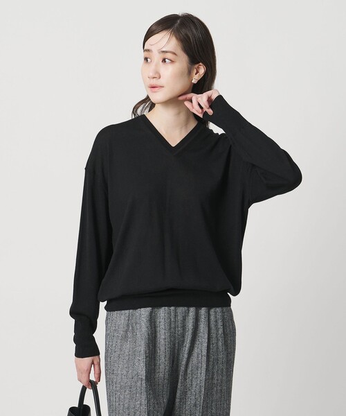 UNITED ARROWS（ユナイテッドアローズ） ニット セーター 18G ウール V