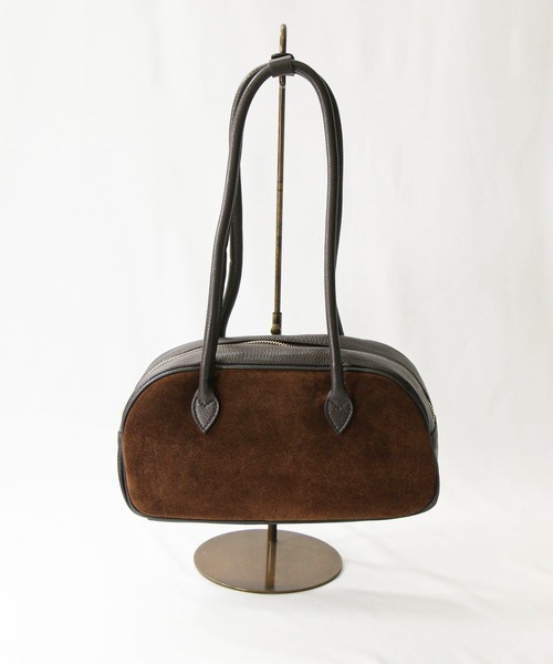 AULENTTI（オウレンティ） ショルダーバッグ バッグ スエード×レザー