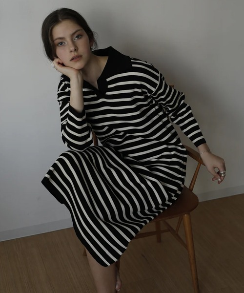 ワンピース ストライプロングワンピース : ZOZOTOWN Yahoo!店 - 通販
