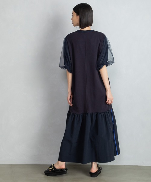 MARECHAL TERRE（マルシャルテル） 半袖ワンピース MEDIUM キャメル