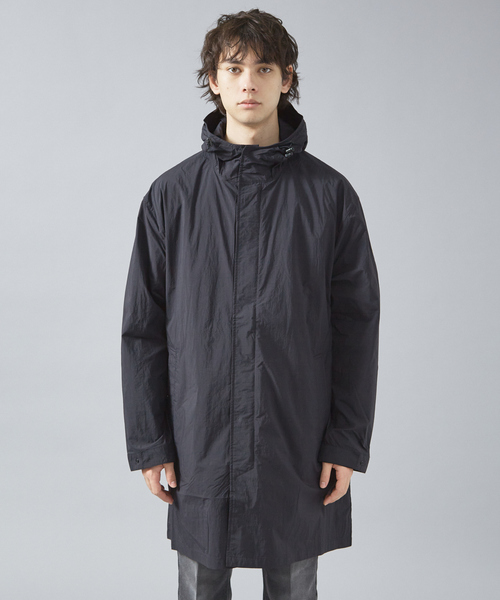 「Pyrenex」 ステンカラーコート L ブラック メンズ_画像5