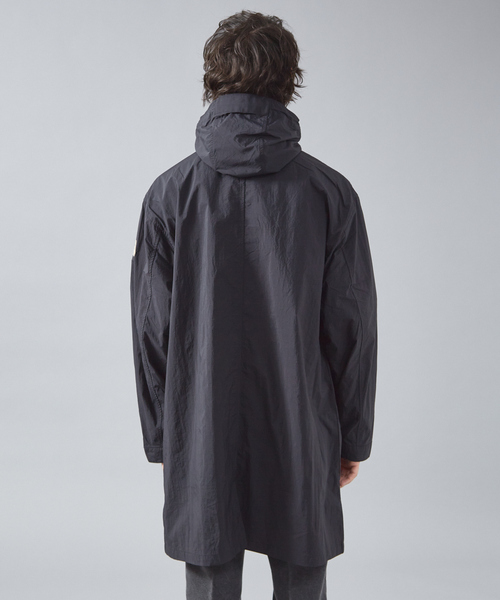 「Pyrenex」 ステンカラーコート L ブラック メンズ_画像7