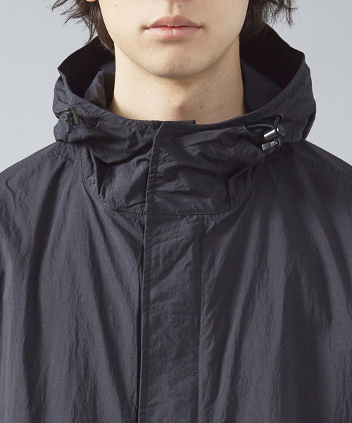 「Pyrenex」 ステンカラーコート L ブラック メンズ_画像8