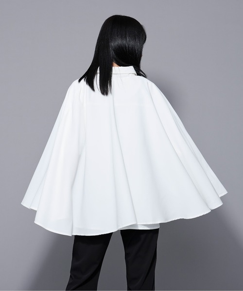 「Ellno Loset」 半袖シャツ MEDIUM ブルーグレー メンズ_画像9