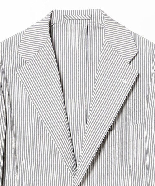 コート ジャケット NEW EASY SONDRIO シアサッカー ジャケット メンズの画像