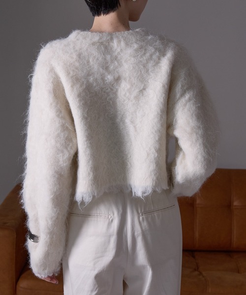 each alchemist ニット セーター モンスターシャギーニットプル