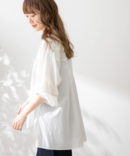 「URBAN RESEARCH Sonny Label」 長袖ブラウス FREE グレー レディース_画像9