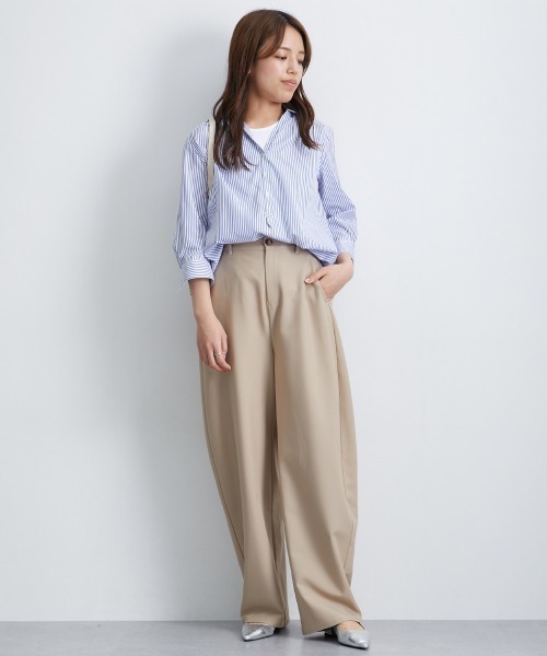 「nissen」 パンツ S グレー レディース_画像2