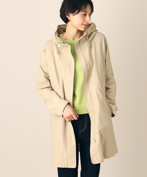 「Dessin」 コート 02 サックスブルー レディース_画像2