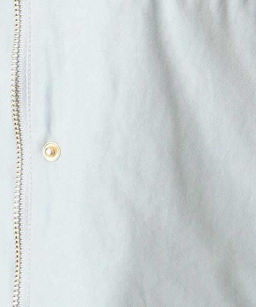 「Dessin」 コート 02 サックスブルー レディース_画像9