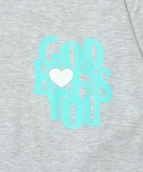 GOD BLESS YOU（ゴッドブレスユー） tシャツ GOD BLESS YOU HEART L/S