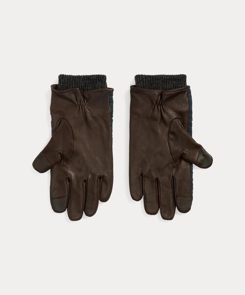 POLO RALPH LAUREN（ポロ・ラルフローレン） 手袋 キルテッド タッチ