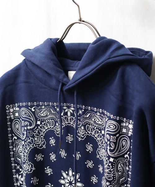 「FRANKLIN & MARSHALL」 プルオーバーパーカー MEDIUM ブラック レディース_画像5