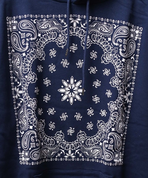 「FRANKLIN & MARSHALL」 プルオーバーパーカー MEDIUM ブラック レディース_画像6