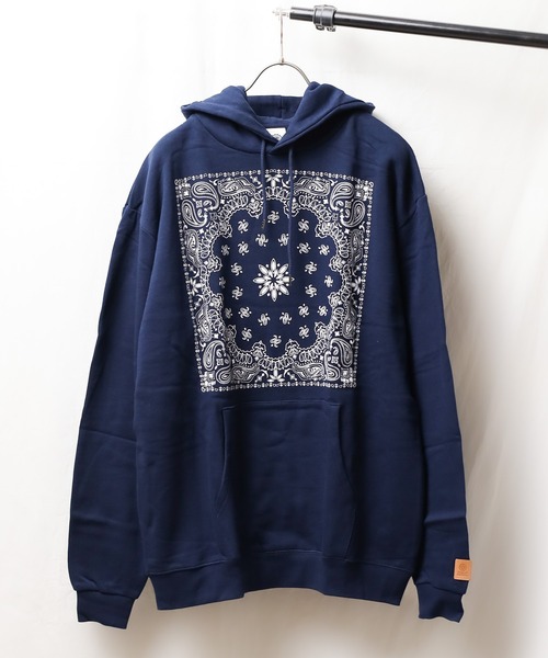 「FRANKLIN & MARSHALL」 プルオーバーパーカー MEDIUM ブラック レディース_画像9