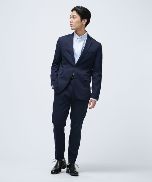 NANO universe（ナノ・ユニバース） スーツ M ネイビー メンズ