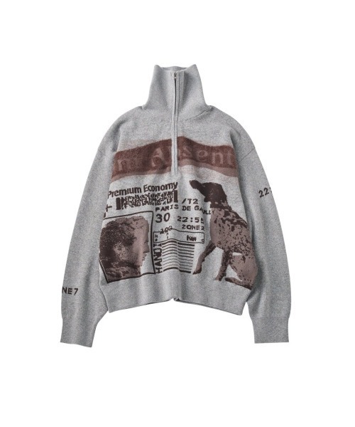 Knuth Marf（クヌースマーフ） ニット セーター concept jacquard knit