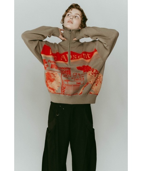 Knuth Marf（クヌースマーフ） ニット セーター concept jacquard knit