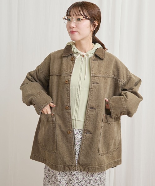 fig London（フィグロンドン） カバーオール colored denim coverall