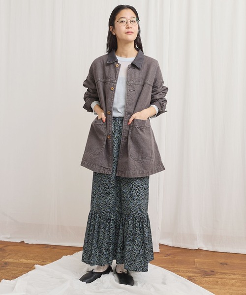 fig London（フィグロンドン） カバーオール colored denim coverall