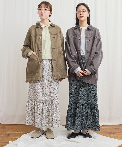 fig London（フィグロンドン） カバーオール colored denim coverall