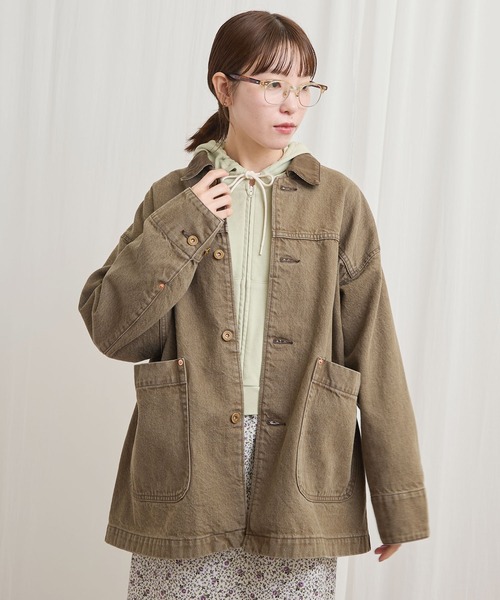 fig London（フィグロンドン） カバーオール colored denim coverall