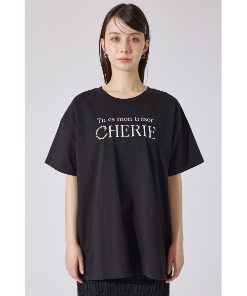 「rienda」 半袖Tシャツ FREE 杢グレー レディース_画像6