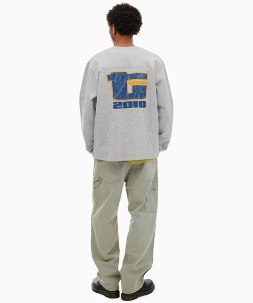「thisisneverthat」 スウェットカットソー X-LARGE ヘザーグレー メンズ_画像7