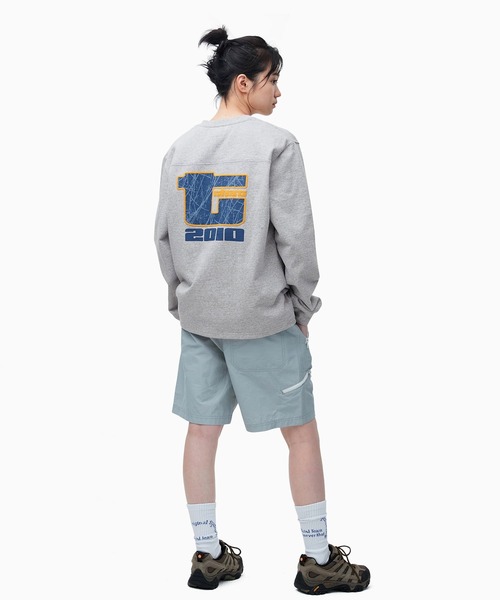 「thisisneverthat」 スウェットカットソー X-LARGE ヘザーグレー メンズ_画像9