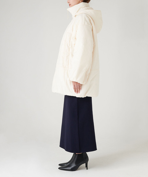 「N.O.R.C」 ブルゾン S オフホワイト レディース_画像3