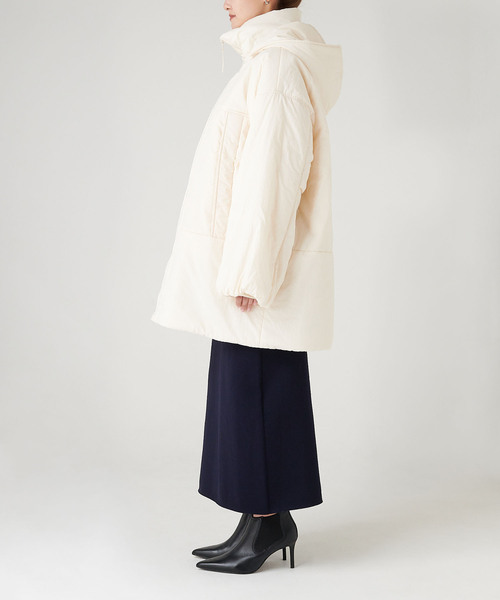 「N.O.R.C」 ブルゾン S オフホワイト レディース_画像6