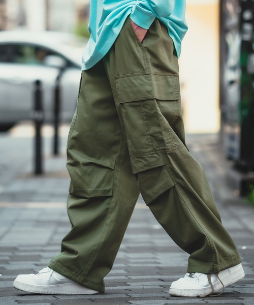 KAPITAL カーゴパンツ オリーブグリーン　XL KAPITAL カーゴパンツ オリーブグリーン XL エクストララージ（XLARGE