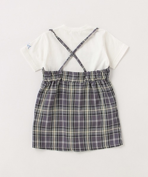 「X-girl Stages」 「KIDS」キャミソールワンピース 130cm ブラック キッズ_画像6