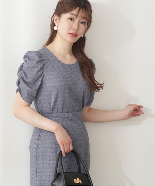 「PROPORTION BODY DRESSING」 半袖ブラウス MEDIUM ボルドー レディース_画像3